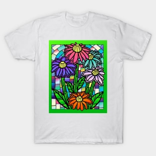 Stained Glass 10 (Style:11) T-Shirt